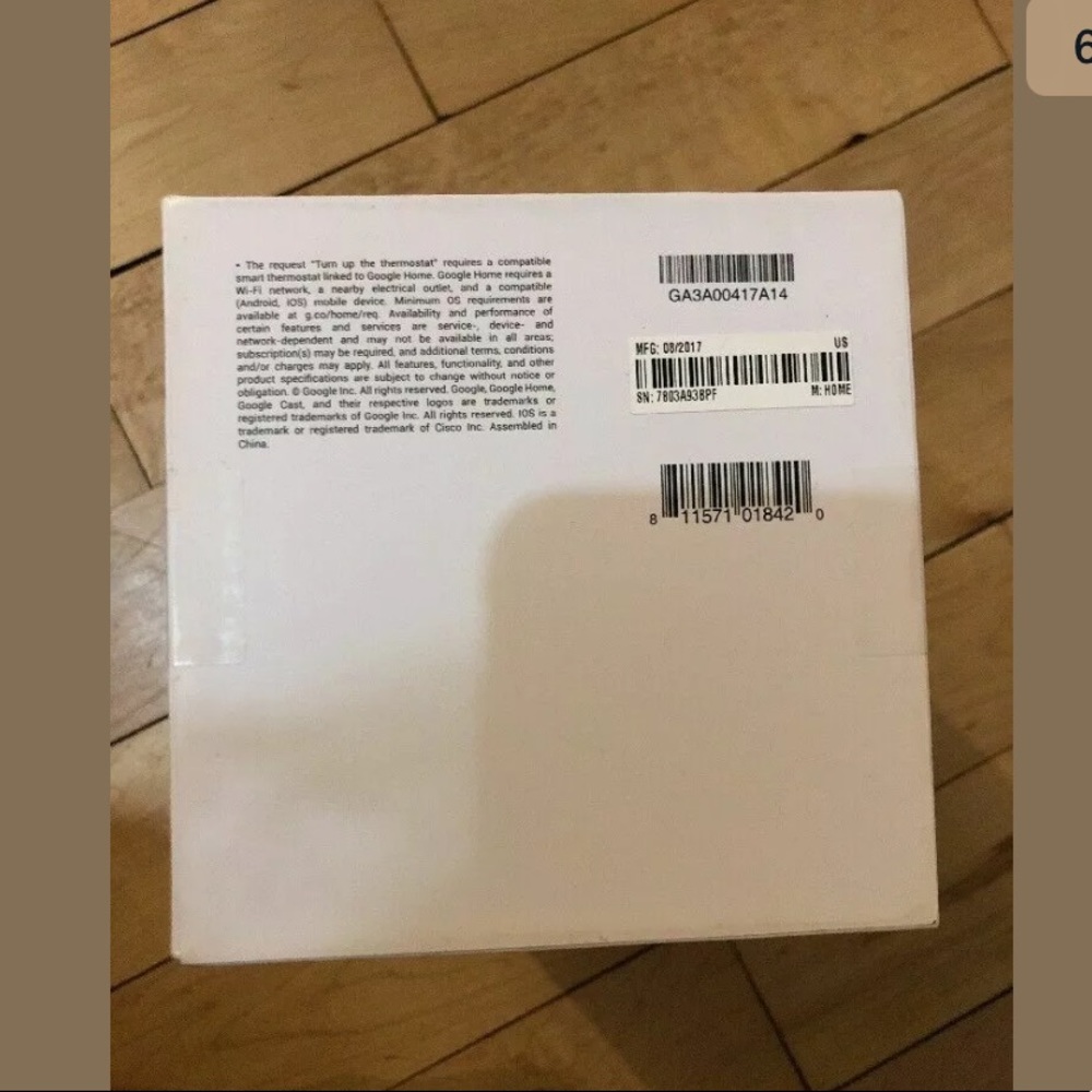 New In Box Google Home - Picture 6 of 10